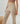 Pantalon droit en cachemire 2 fils - Beige