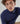 Pull homme col roulé en cachemire 2 fils bleu denim – Rodier, vue 4