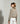 Pull court col roulé jacquard - Marron Camel