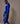 Robe maille col roulé - Bleu Outremer