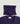 Pull long col roulé amovible - Violet Foncé