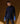 Pull col roulé oversize en cachemire - Bleu Foncé