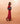 Pull col V - Rouge Vermillion