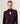 Robe longue en laine mérinos fine - Aubergine