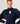 Robe longue en laine mérinos fine - Bleu Marine
