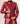 Veste courte zippée en cuir - Rouge Rubis