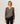Pull col V en laine mérinos - Marron Taupe