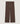 Pantalon large en maille - Marron Havane