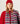 Manteau oversize en laine bouillie - Rouge