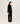 Pull col montant oversize en cachemire - Noir