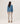 Pull oversize en cachemire - Bleu Azur