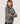 Pull col rond en cachemire - Gris Moyen