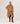 Pull col rond en cachemire - Marron Camel