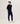 Pantalon jogging en cachemire 2 fils - Bleu Marine