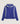 Gilet à capuche en laine mérinos - Bleu Outremer