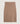Jupe droite en laine et cachemire - Marron Camel
