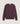 Pull col tunisien en laine mérinos - Marron Fonce