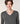 Pull col V en laine mérinos - Gris Foncé