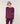 Pull col rond en laine mérinos - Cassis