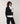 Veste courte en maille double face
