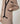 Veste bicolore en maille double face - Marron Moka