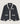 Veste bicolore en maille double face - Gris Foncé