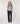 Pull Tie & Dye en laine et cachemire - Gris