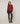 Pull col rond en maille fine - Brique