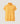 Pull long col montant manches courtes chiné - Jaune
