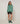 Pull oversize à capuche chiné - Vert