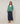 Gilet court chiné - Vert
