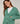 Gilet court chiné - Vert