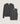 Twin set col rond en soie - Gris Foncé