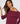 Pull col bateau en laine - Prune