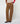 Pantalon large en velours - Taupe