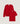 Twin-set en laine mérinos - Rouge