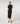 Robe longue en maille - Noir