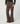 Pantalon évasé en maille Milano - Marron Taupe