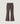 Pantalon évasé en maille Milano - Marron Taupe