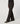 Pantalon évasé en maille Milano - Noir