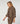 Veste courte en cuir velours