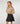Pull col rond en maille - Beige