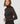 T-shirt col montant - Noir
