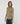 T-shirt drapé - Taupe