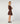 Jupe courte en maille - Marron