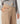 Pantalon large en maille - Beige